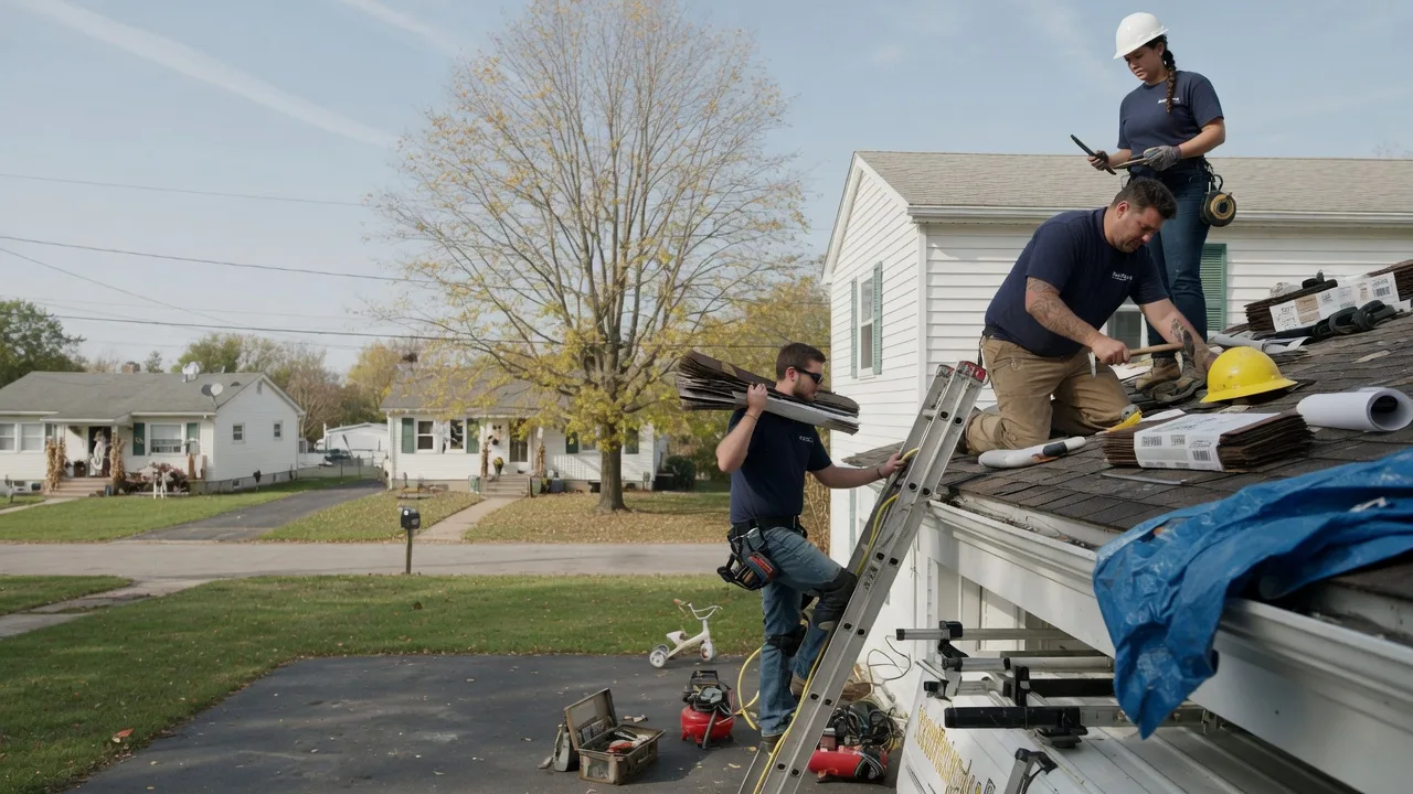 Local Roofing Contractors in New Memphis, IL near me